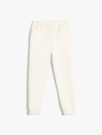 Koton Tapered Broek in Beige