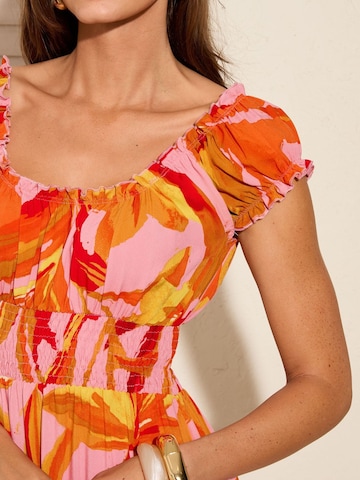 Friends Like These Kleid in Orange