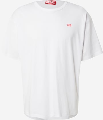 DIESEL Majica | bela barva: sprednja stran