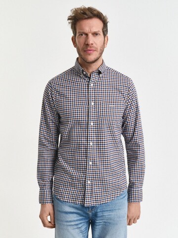 GANT Regular Fit Hemd‌‌‌‌‌‌ in Blau