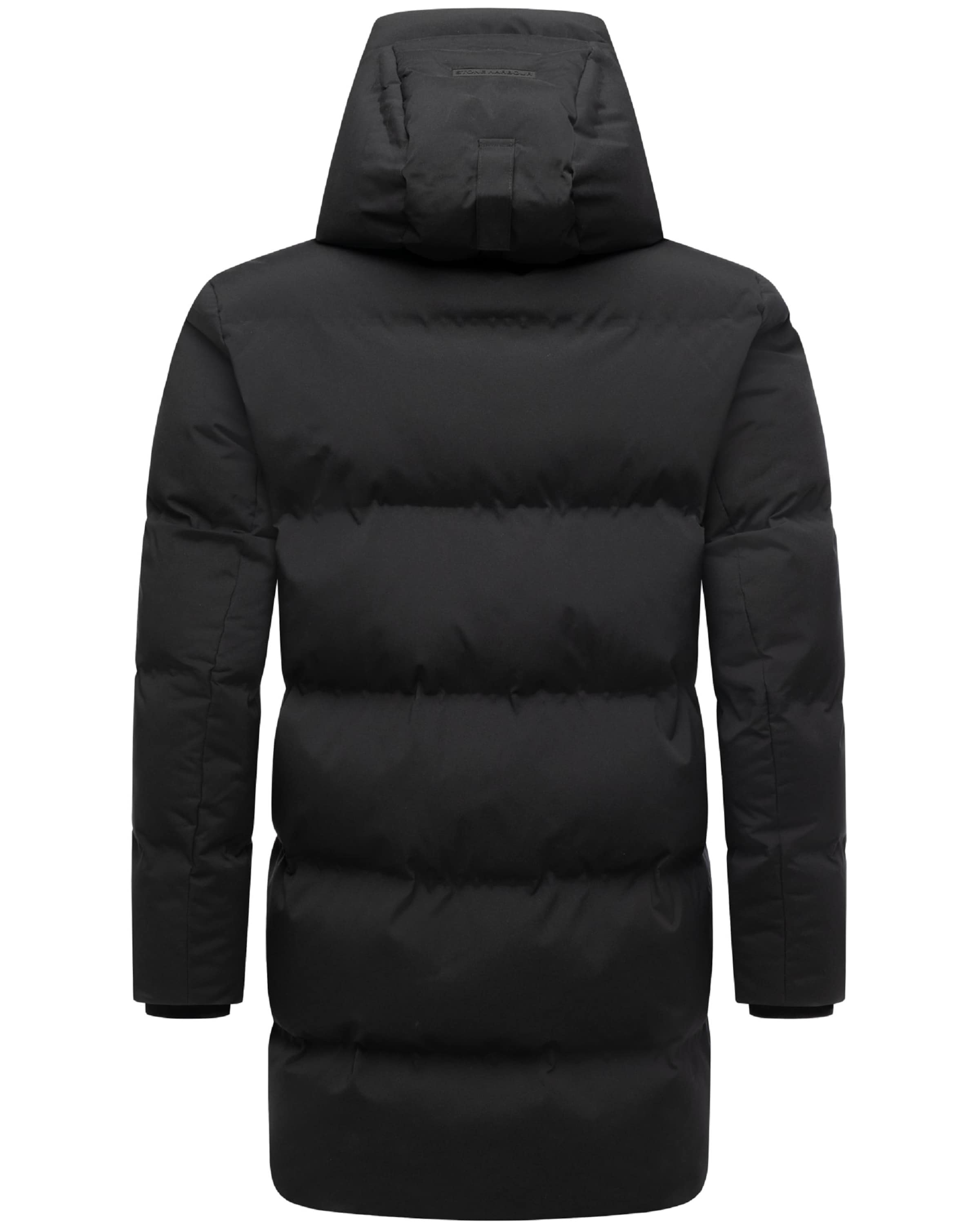 STONE HARBOUR Wintermantel 'Darianoo XX' in Schwarz