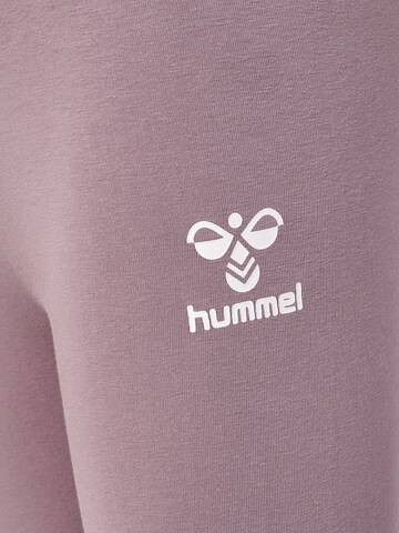 Hummel Skinny Sportbroek 'Onze' in Lila