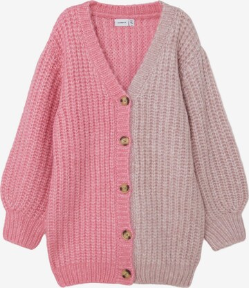 Cardigan NAME IT en violet : devant