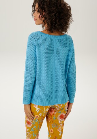 Aniston CASUAL Pullover in Blau