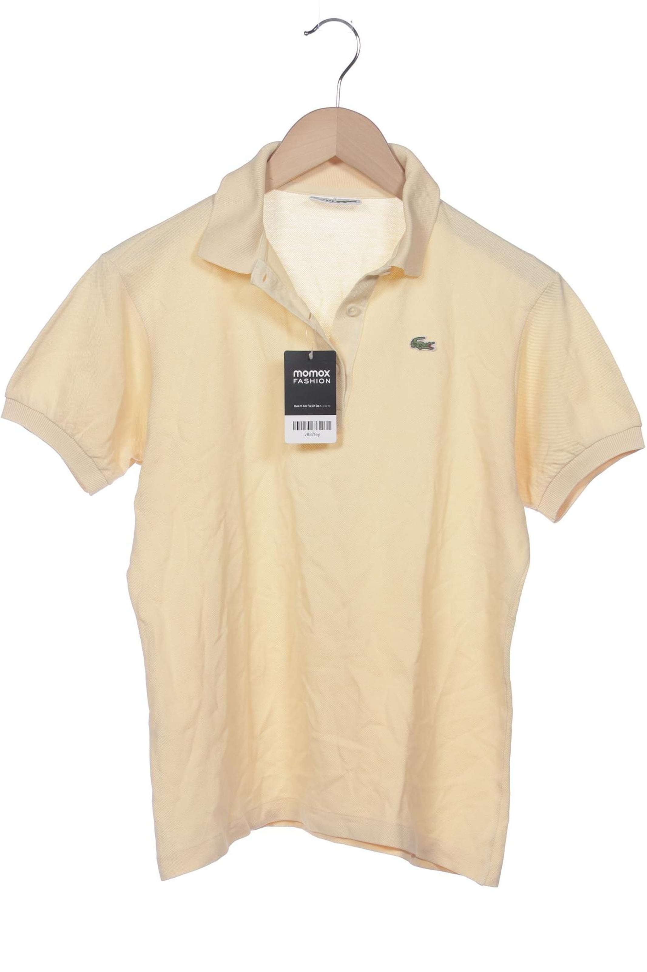 LACOSTE Top & Shirt in M in Yellow: front