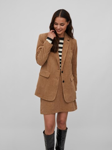 VILA Blazer 'Corda' in Brown: front