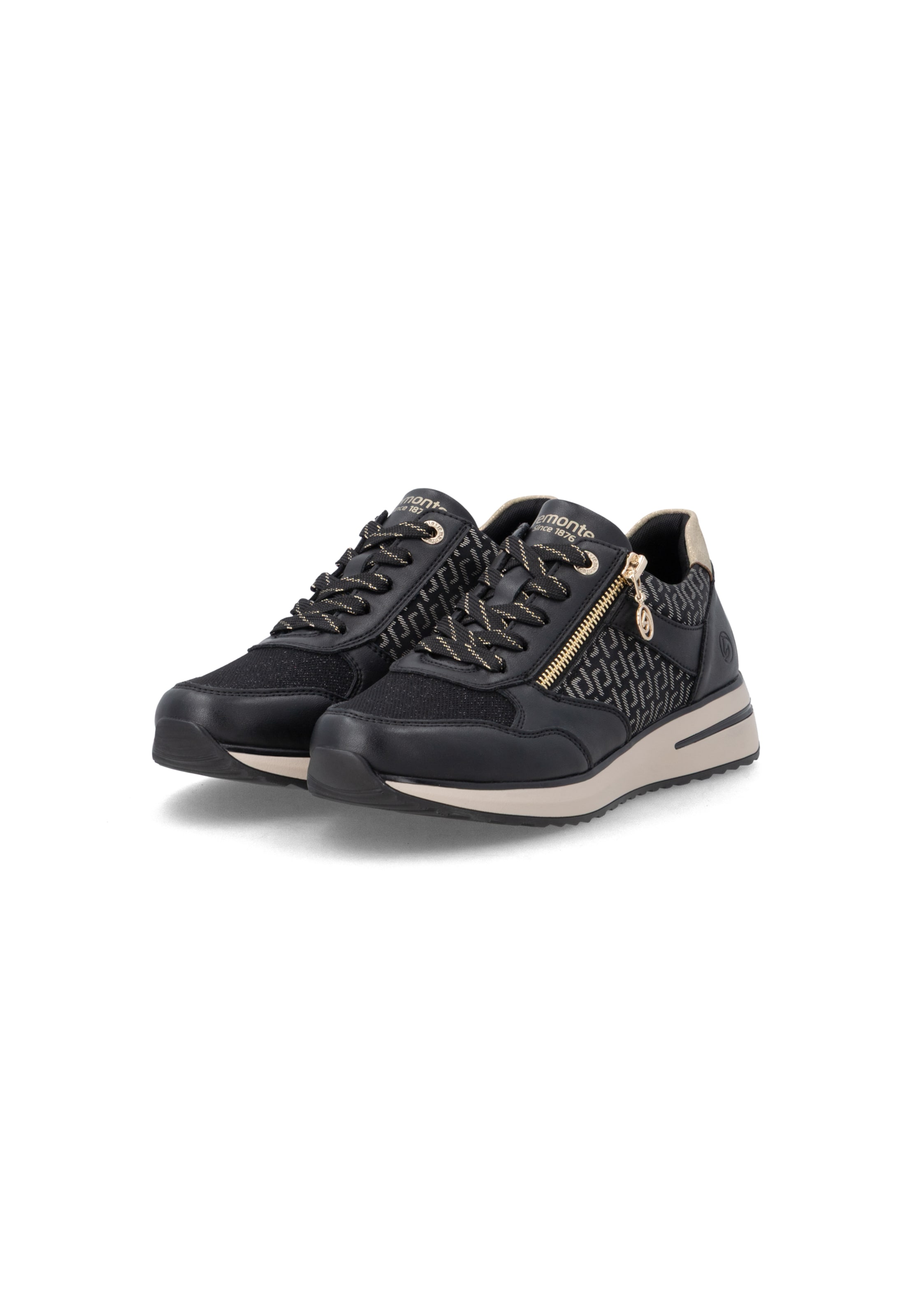 Baskets basses REMONTE en noir