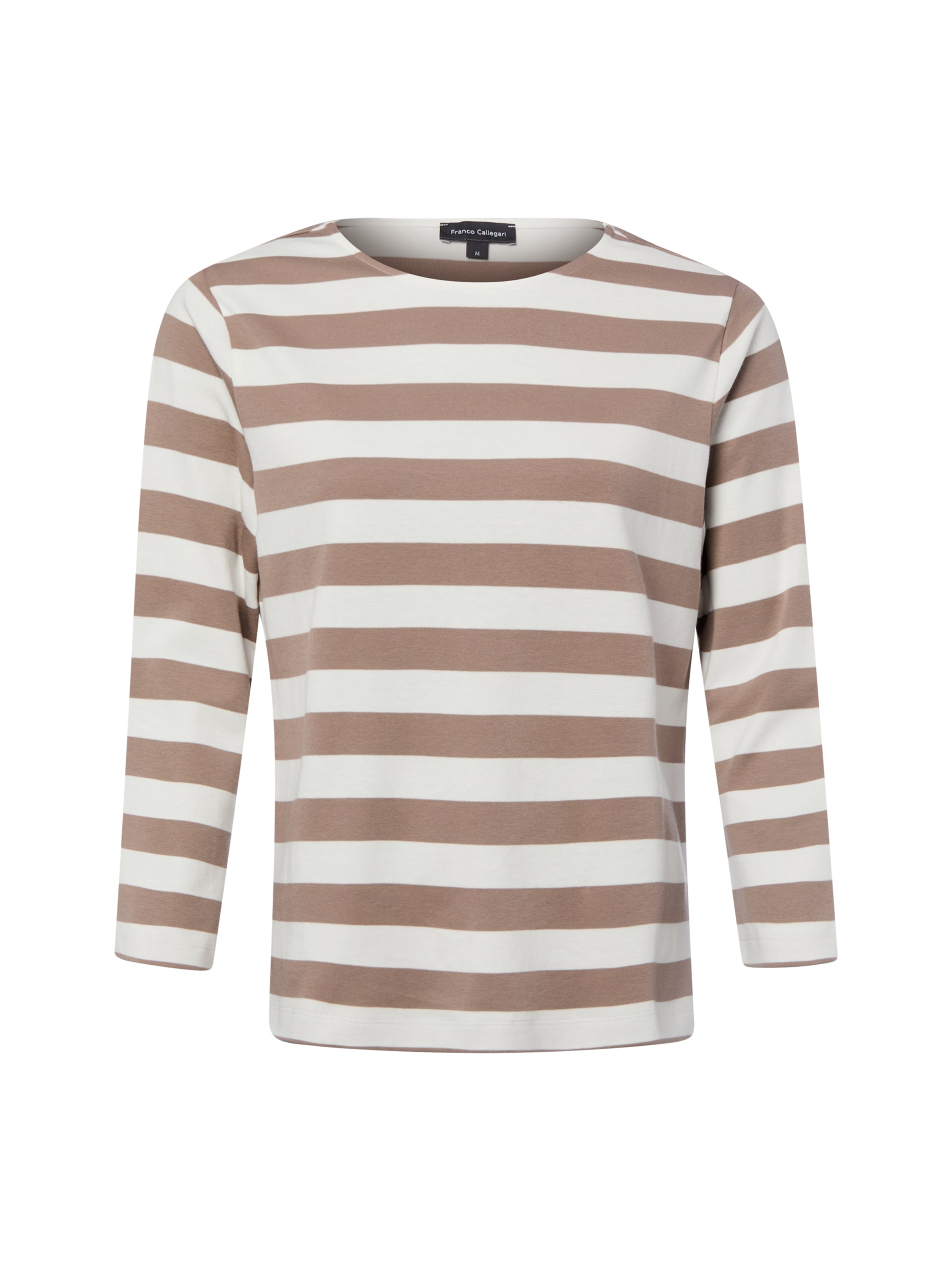 T-shirt Franco Callegari en blanc : devant