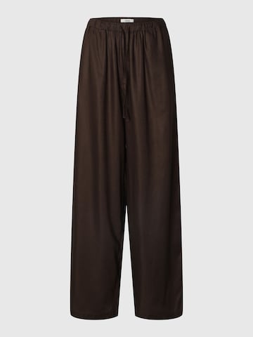 SELECTED Wide leg Trousers in Brown