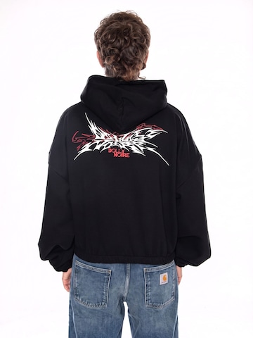 Felpa 'SHARD BOXY HOODIE BLACK POKÉMON' di DOLLY NOIRE in nero