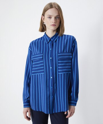 Ipekyol Blouse in Blue: front