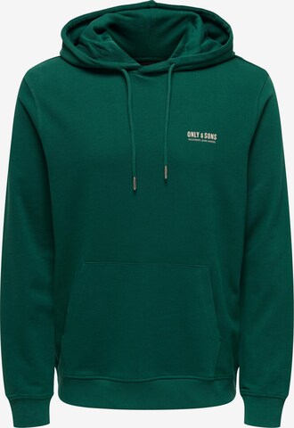 Only & SonsSweater majica 'ALBERTO' - zelena boja: prednji dio