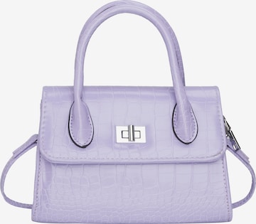 HARPA Handbag in Purple: front