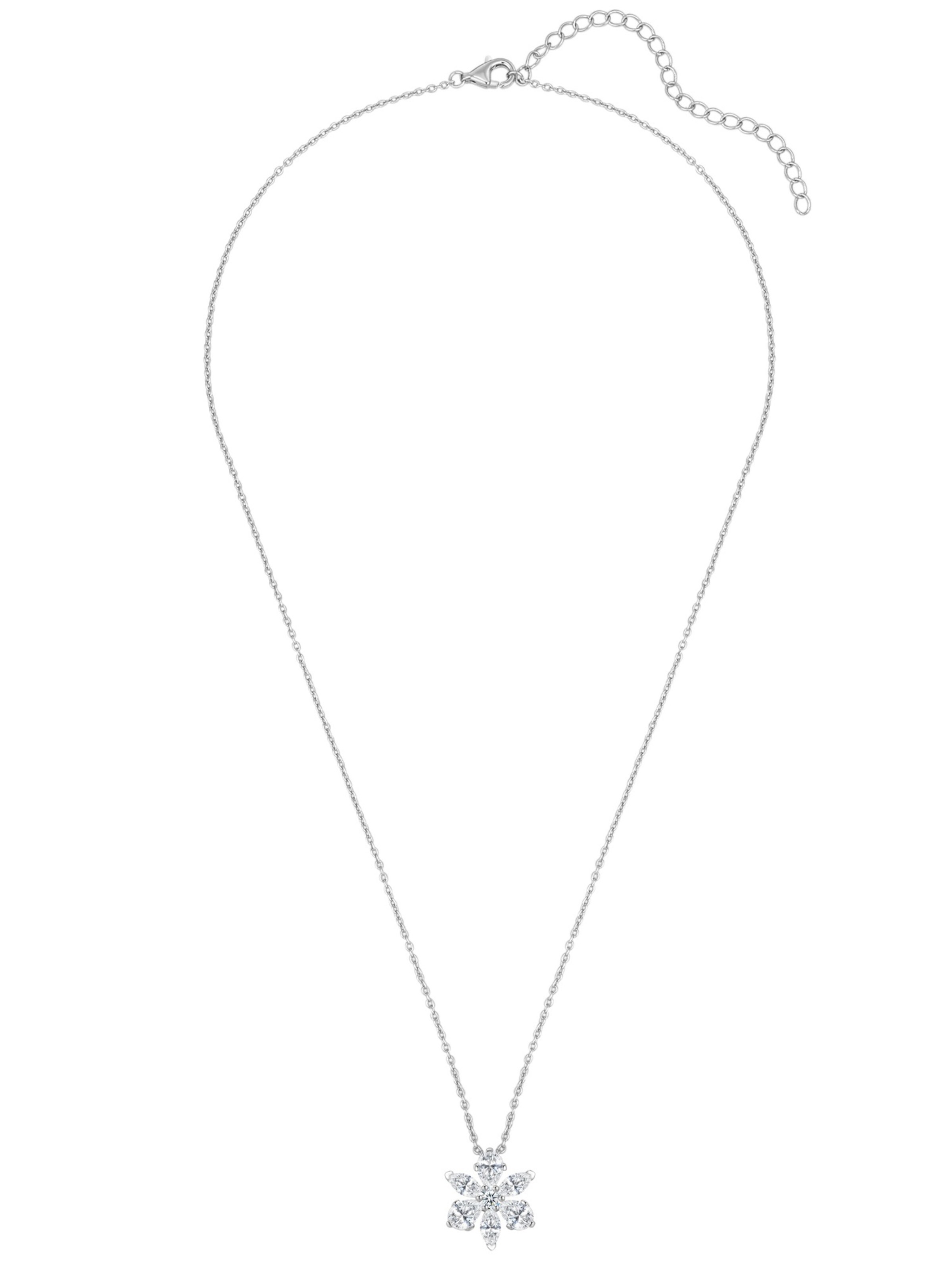 Rafaela Donata Necklace in Silver: front