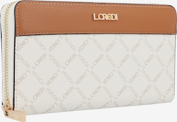 L.CREDI Wallet 'Filiberta' in White