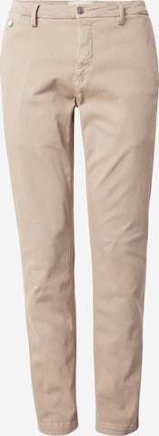 Pantalon chino 'BENNI' REPLAY en beige : devant