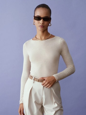 Dilvin Shirt in Beige: front