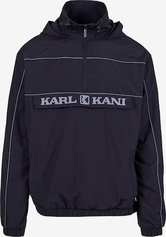 Giacca di mezza stagione di Karl Kani in nero: frontale