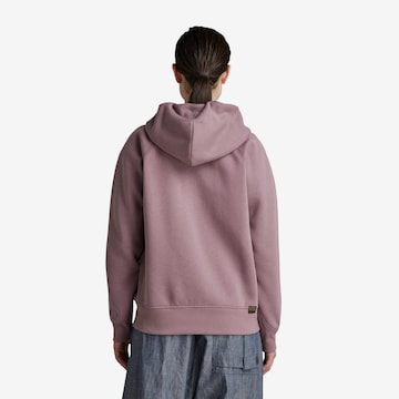 G-Star RAW Zip-Up Hoodie in Purple