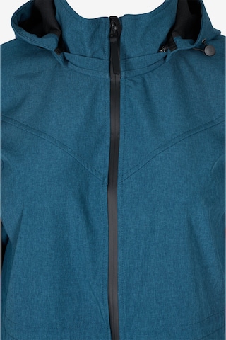 Zizzi Athletic Jacket 'MAURA' in Blue