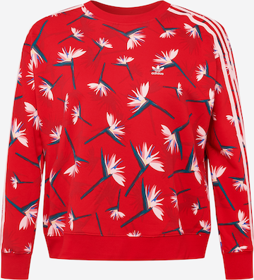 ADIDAS ORIGINALSSweater majica - crvena boja: prednji dio