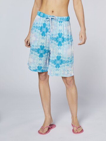 CHIEMSEE Loose fit Pants ' mit luftig-leichter Qualität ' in Blue