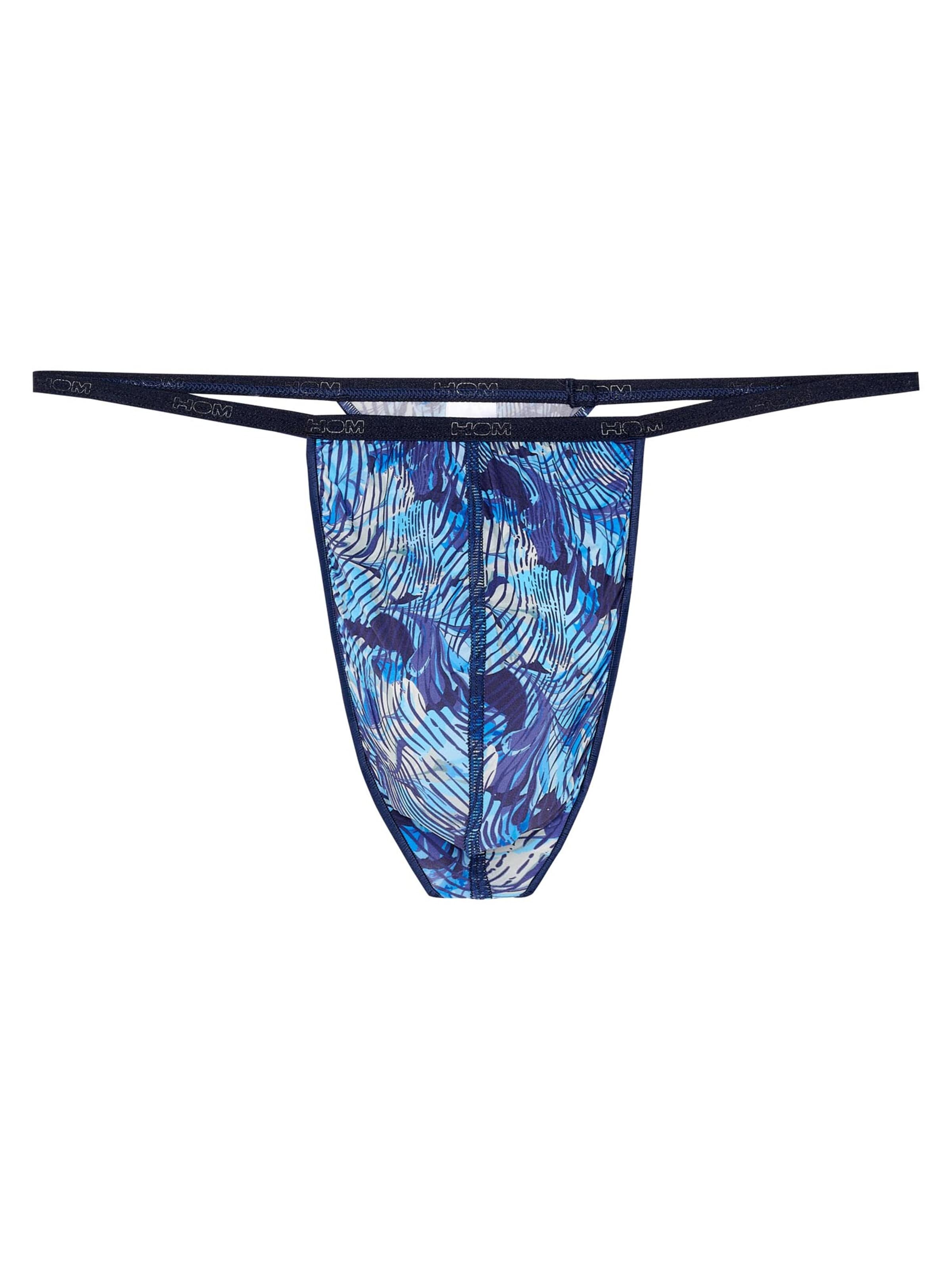 Slip 'Barrett' di HOM in blu: frontale