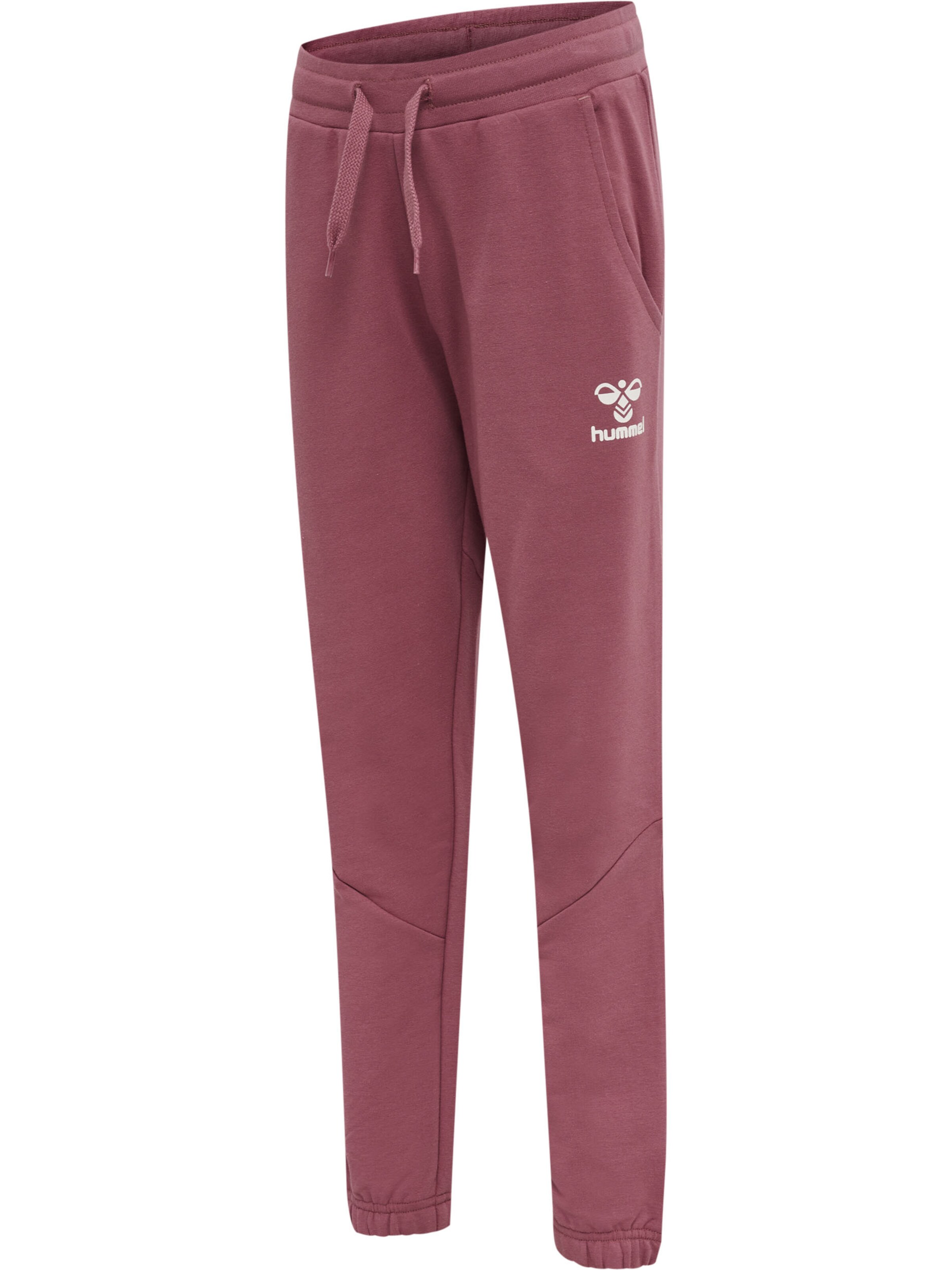 Hummel Tapered Sporthose in Pink