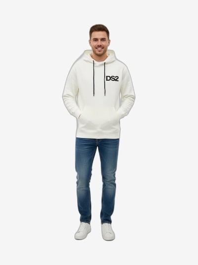 DS2 Sweatshirt in XXL in de kleur Wit, Productweergave