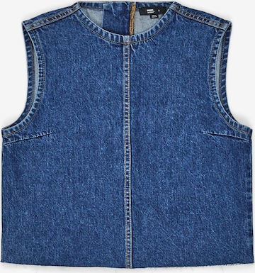 Dr. Denim Top 'Erin Top' in Blau: Vorderseite