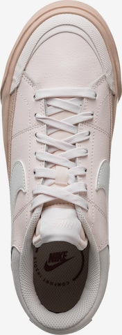 Nike Sportswear Trampki niskie 'Court Legacy Lift' w kolorze różowy