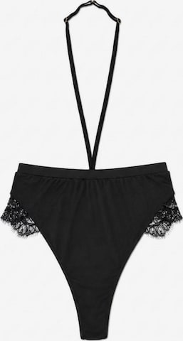 Muse Allure String in Schwarz: Vorderseite