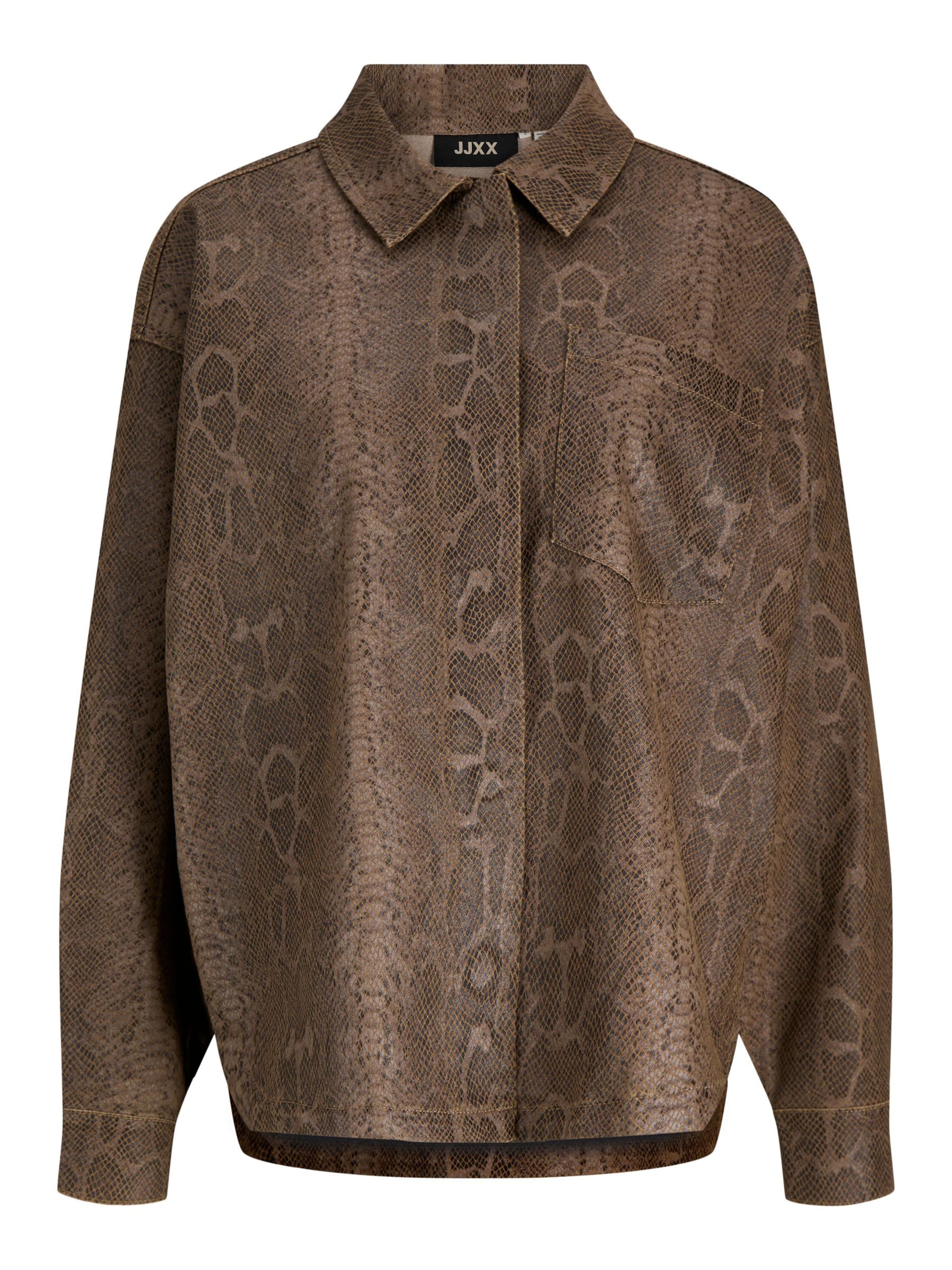 JJXX Bluse 'JXJAMILA' i brun: forside