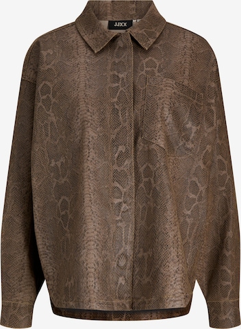 Chemisier 'JXJAMILA' JJXX en marron : devant