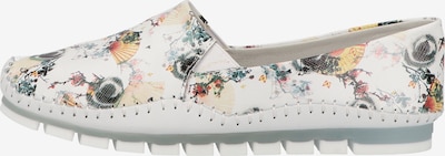 COSMOS COMFORT Chaussons en mélange de couleurs / blanc, Vue avec produit