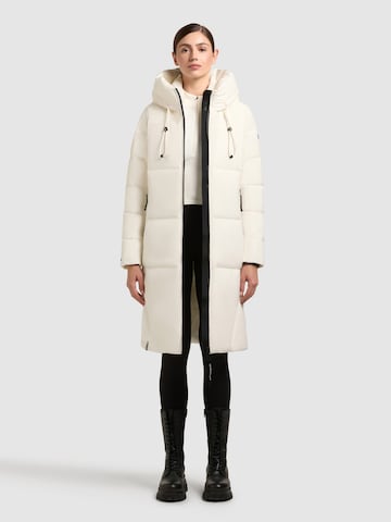 Cappotto invernale 'Jasmine' di khujo in bianco