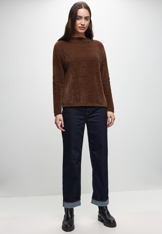 STREET ONE Pullover in Braun