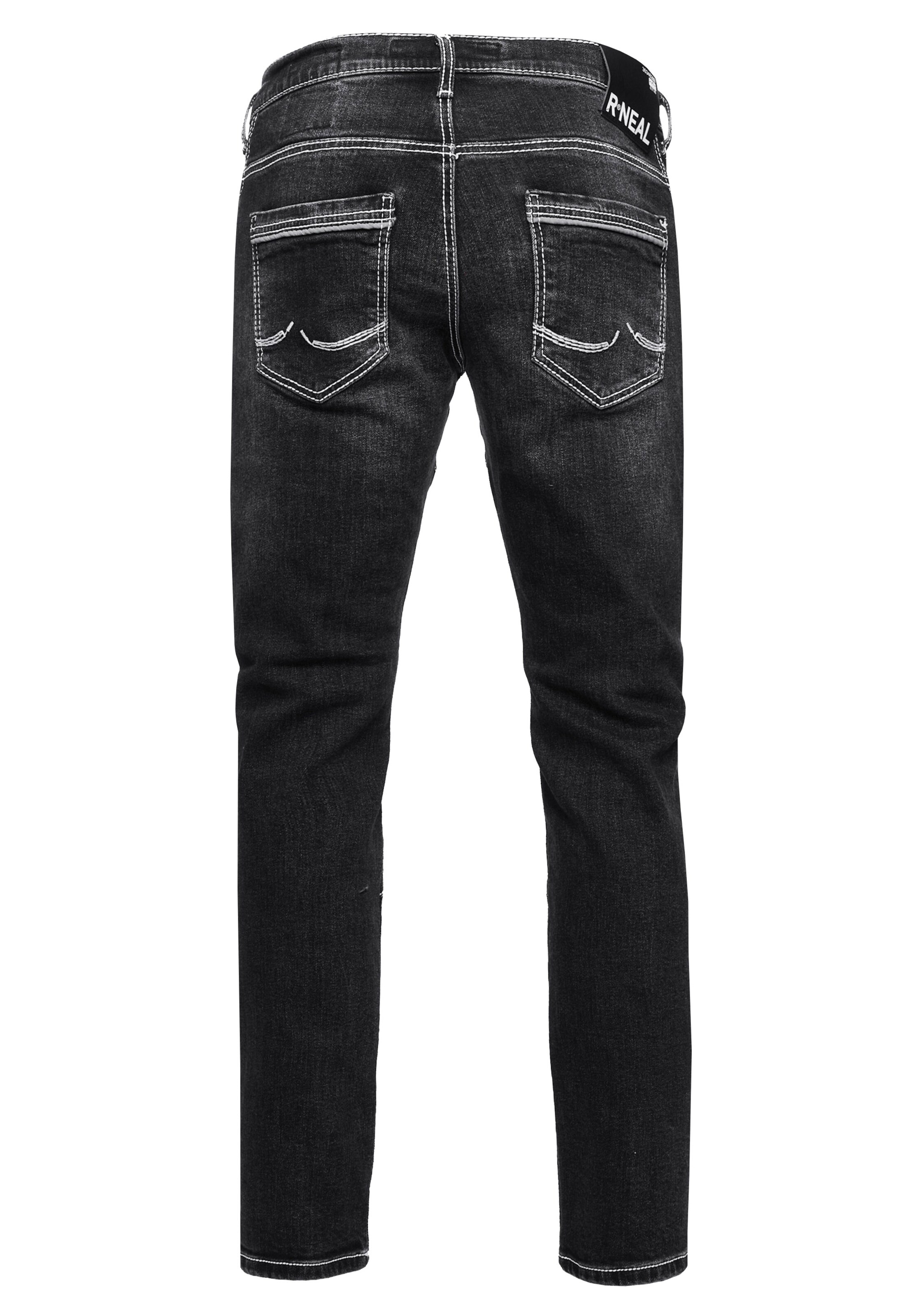Rusty Neal Regular Jeans 'NISHO' in Black