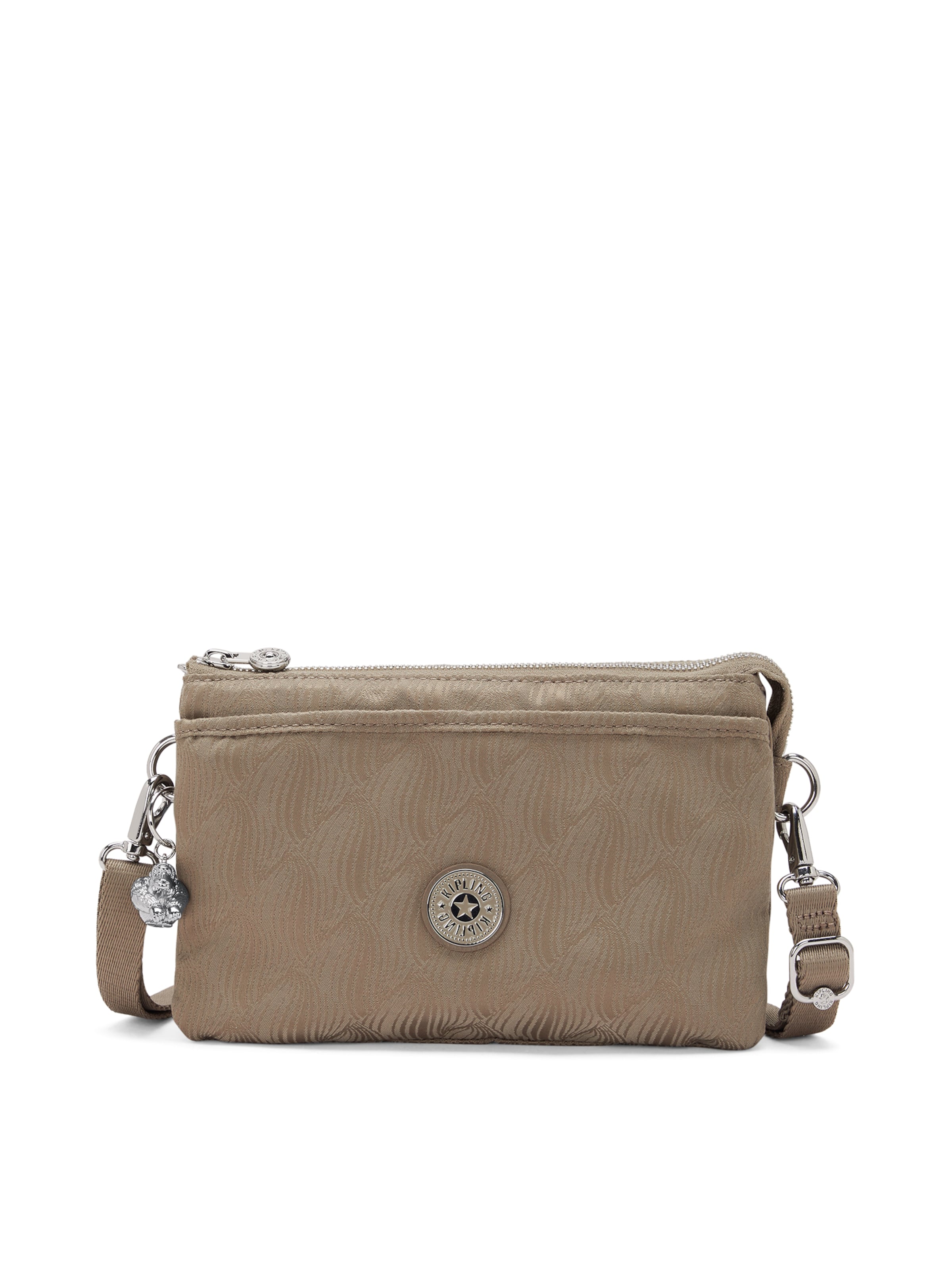 Sac bandoulière 'Riri' KIPLING en beige : devant