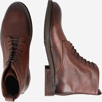 Hudson London Boots med snörning 'CEDAR' i brun