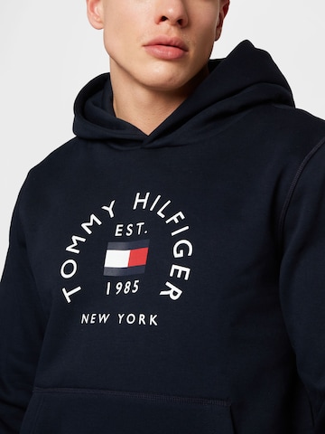 Felpa di TOMMY HILFIGER in blu