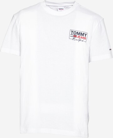 Tommy Jeans Shirt in Wit: voorkant