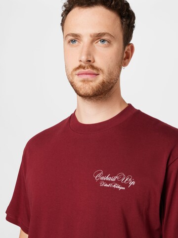 Carhartt WIP Shirt 'Vino' in Rood