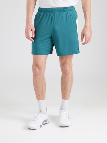 UNDER ARMOUR Loosefit Παντελόνι φόρμας 'Vent' σε πράσινο: μπροστά