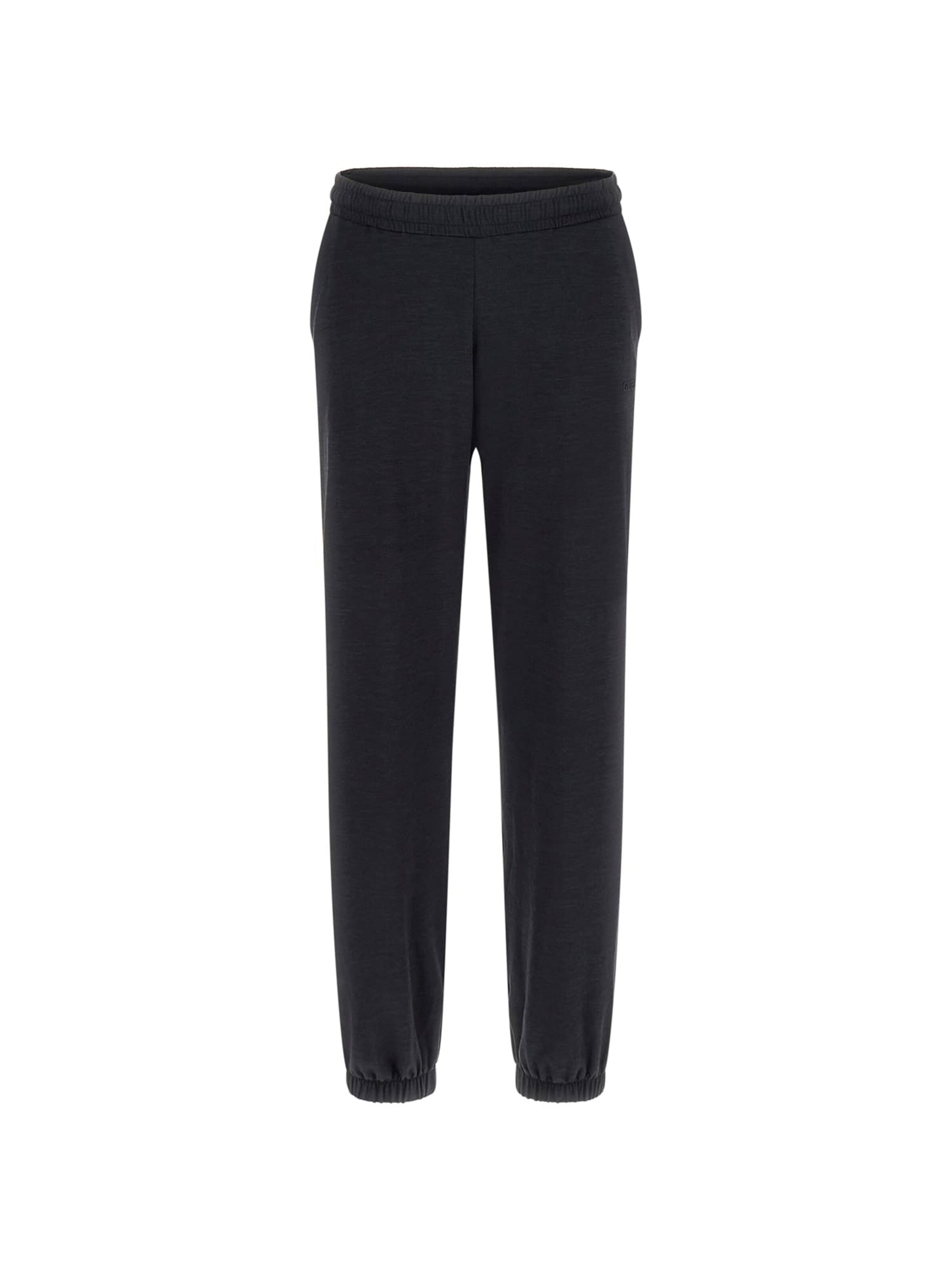 GUESS Slimfit Hose in Schwarz: Vorderseite