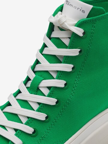 TAMARIS Sneakers hoog in Groen