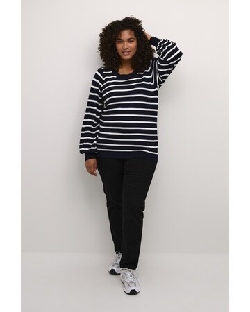 Pull-over 'Miana' KAFFE CURVE en bleu