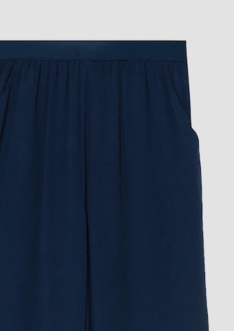 s.Oliver Wide leg Broek in Blauw