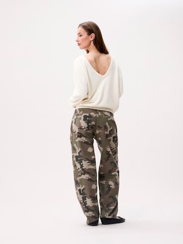 Marvé Amsterdam Vat Jeans 'Camo Jeans' in Groen