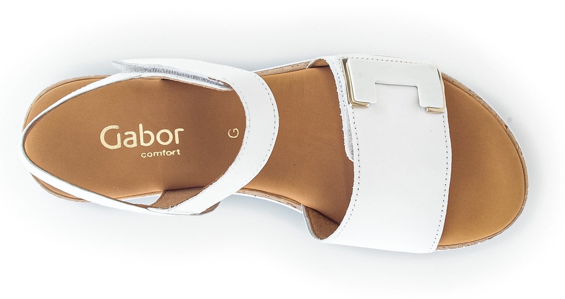 GABOR - Sandália em branco